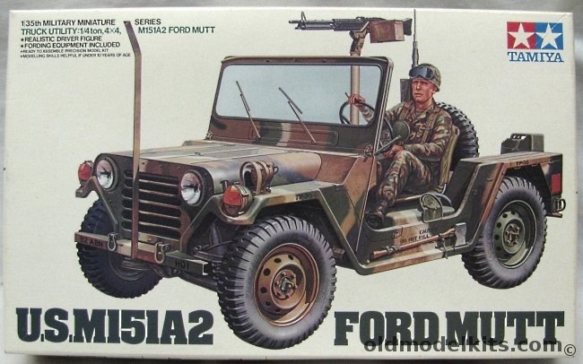 Tamiya 1/35 Ford M151A2 Mutt Utility Truck 1/4 Ton 4x4, MM223 plastic model kit